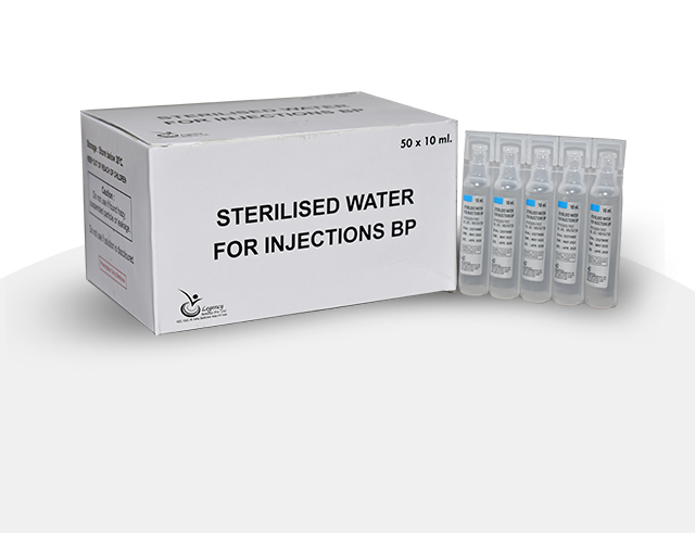 Sterilised Water For Injections BP