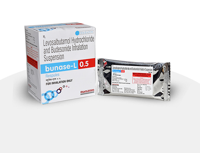 Levosalbutamol Hydrochloride and Budesonide Inhalation Suspension
