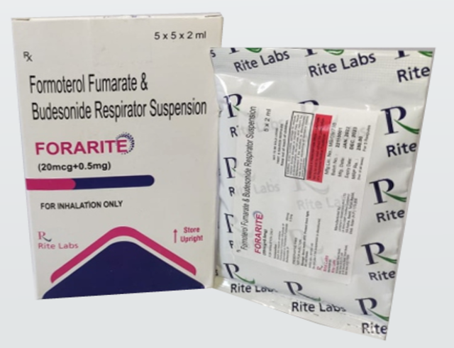 Forarite 0.5 - Formoterol 20mcg + Budesonide 0.5mg Suspension