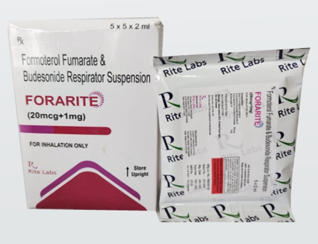 Forarite 1 - Formoterol 20mcg + Budesonide 1mg