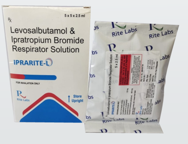 Iprarite-L - Ipratropium 500mcg + Levosalbutamol 1.25mg