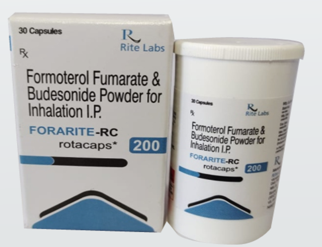 Forarite 200 - Budesonide 200mcg + Formoterol Fumarate Dihydrate 6mcg