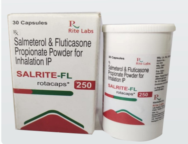 Salrite-FL-250 - Fluticasone Propionate 250mcg + Salmeterol 25mcg