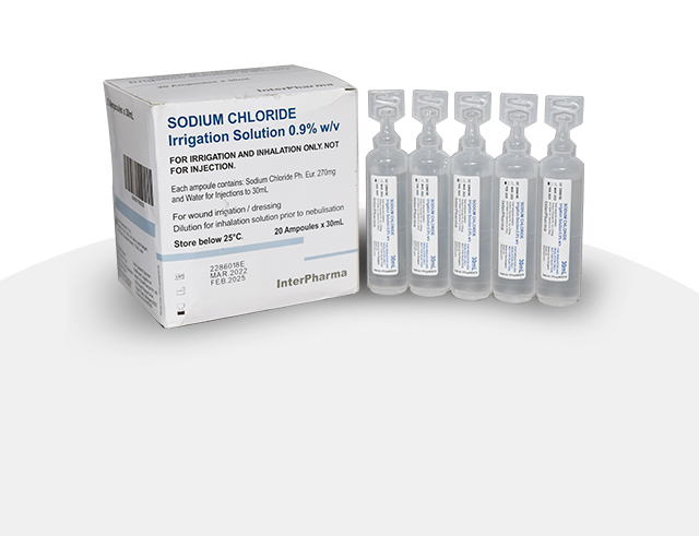 Sodium Chloride Irrigation Solution 0.9% w/v