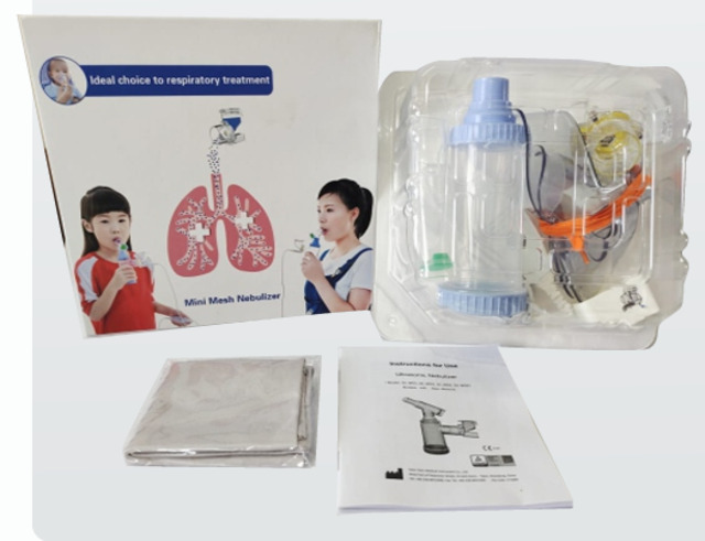Mini-Mesh - Nebulizing machine with mist storage