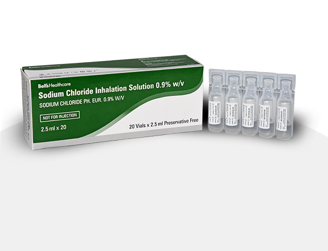 Sodium Chloride Inhalation Solution 0.9% w/v