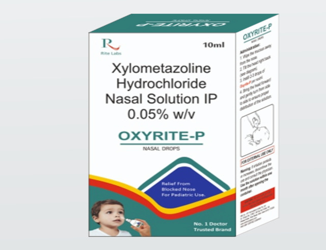 OXYRITE-P - Xylometazoline Hydrochloride 0.05% w/v Nasal Spray