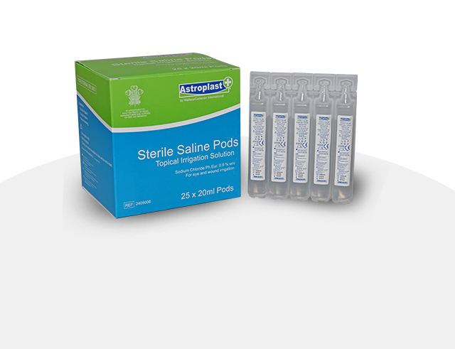 Sterile Saline Pods Topical Irrigation Solution